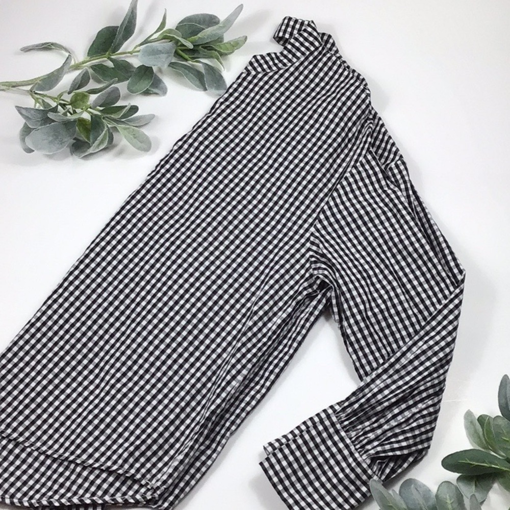 Melloday > Plaid Blouse Small